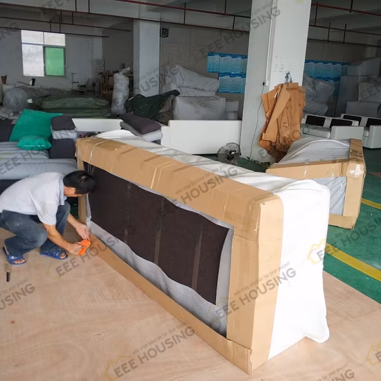 중국 공장 공급 현대 럭셔리 거실 소파 긴 의자 현대 거실 L 모양 가죽 코너 소파