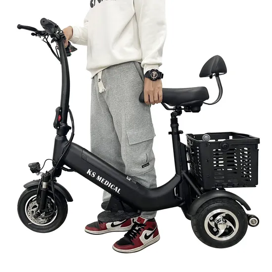 Ksm-606ar Auto Adjust Backrest Ergonomic Electric Wheelchair Foldable Suppliers Fully Reclining Power Wheel Chair