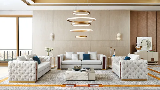 Zhida OEM ODM Customized Wholesale Italian Modern Design Sectional Sofa Set Couch