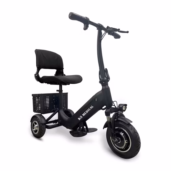 Ksm-606ar Auto Adjust Backrest Ergonomic Electric Wheelchair Foldable Suppliers Fully Reclining Power Wheel Chair